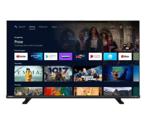 TOSHIBA 50QA4C63DG QLED AndroidTV - 1089871 - zdjęcie